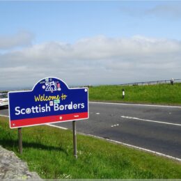 Grenze zu Schottland
