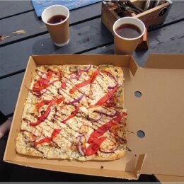Mittagessen in Jedburgh