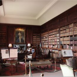 Bibliothek im Dunrobin Castle