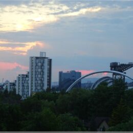 Abendstimmung in Glasgow