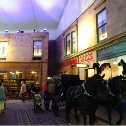 viktorianische Straße, Riverside Museum
