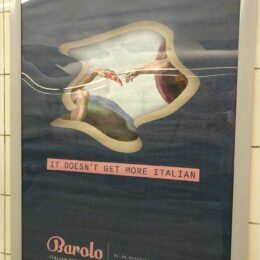 Pizza-Werbung