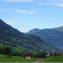 Warten auf den Bus
