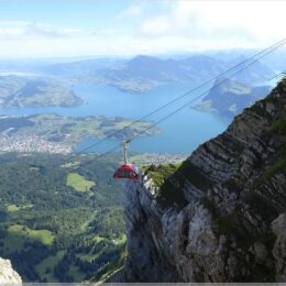 Seilbahn am Pilatus