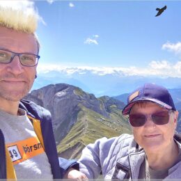 Selfie auf dem Pilatus