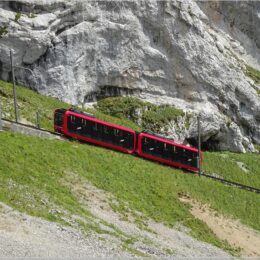 abwärts mit der Bahn