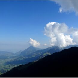 Blick vom Stucklichriiz zum Stanserhorn