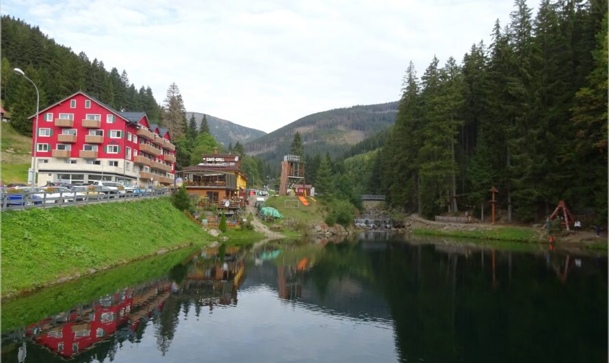 Ausblick von der Schneekoppe