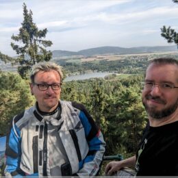 wir an den Prachauer Felsen