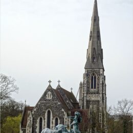 Gefionbrunnen, Sankt Alban