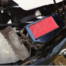 neuer Luftfilter eingesetzt