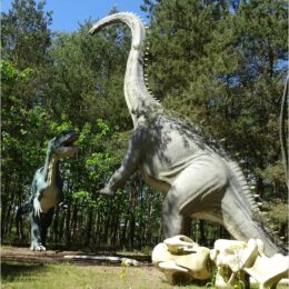 Dinosaurier im Kampf