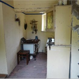 eingerichtete Wohnung im Bohlenbinderhaus
