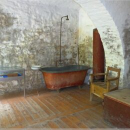 eingerichtete Wohnung im Bohlenbinderhaus