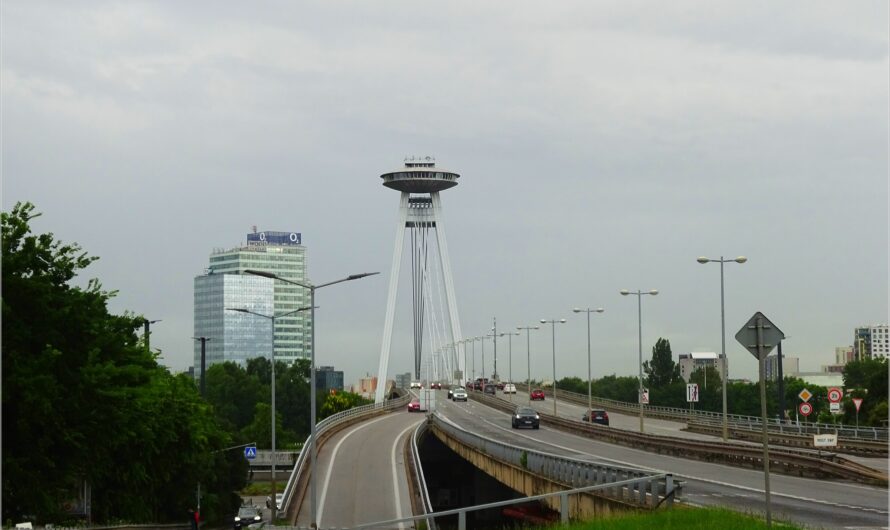 Im Ufo über Bratislava
