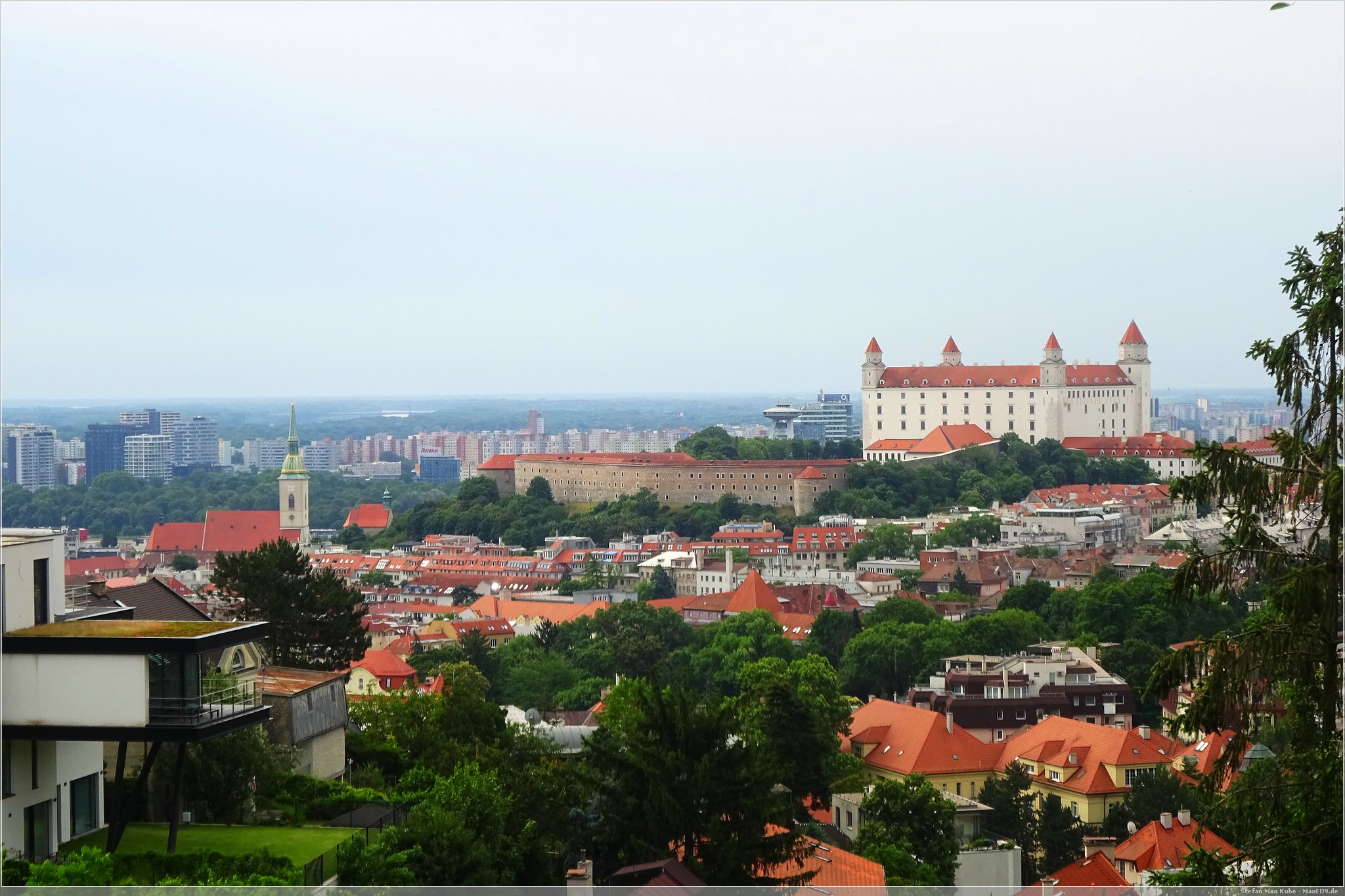 Blick über Bratislava