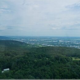 Blick vom Fernsehturm Bratislava