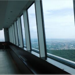 Blick vom Fernsehturm Bratislava