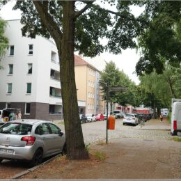 Kreuzung Maximilianstraße und Münsterlandstraße