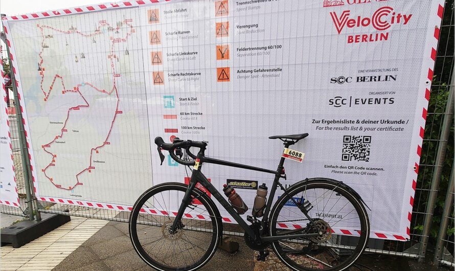 gefahren: 100 km VeloCity 2024