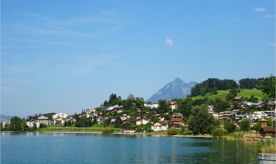 Landstraßen, Schweizer Alpen und Entspannung