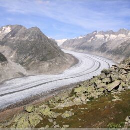 der Aletschgletscher