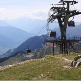 Seilbahn hinunter zur Bettmeralp