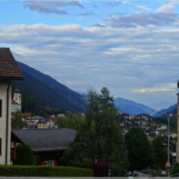 Abend in Disentis