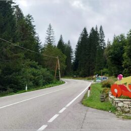 nur ein Landstraße