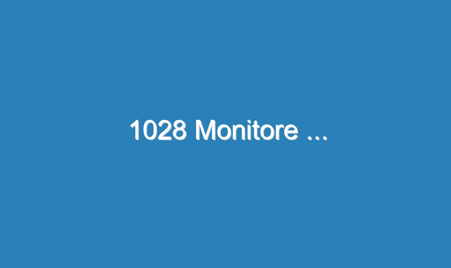 1028 Monitore …