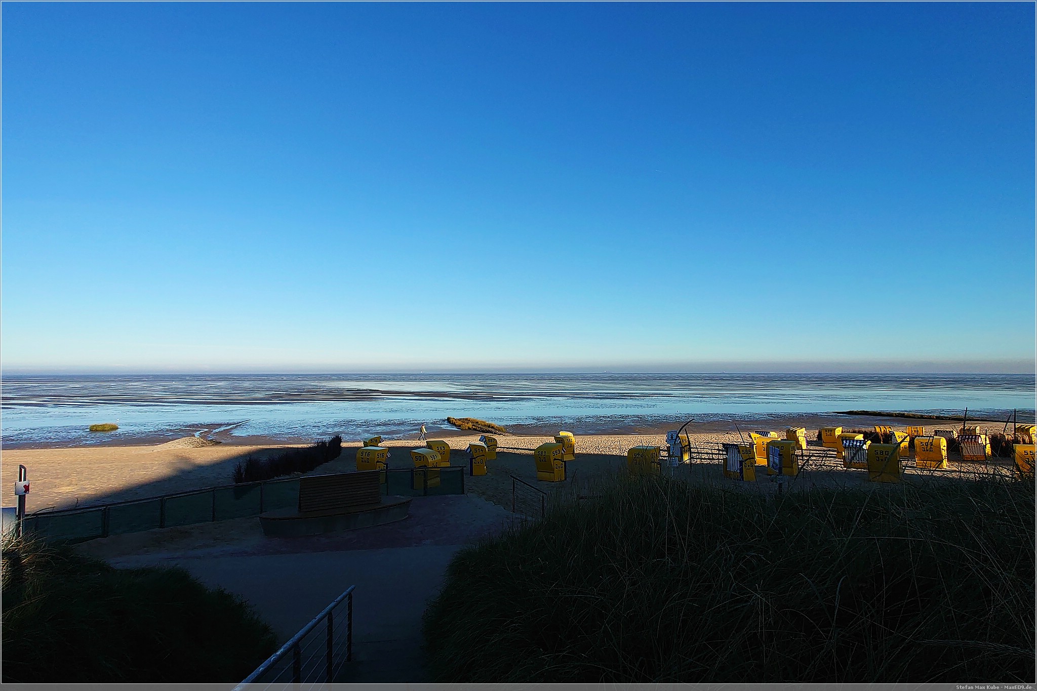 das Wattenmeer am Morgen