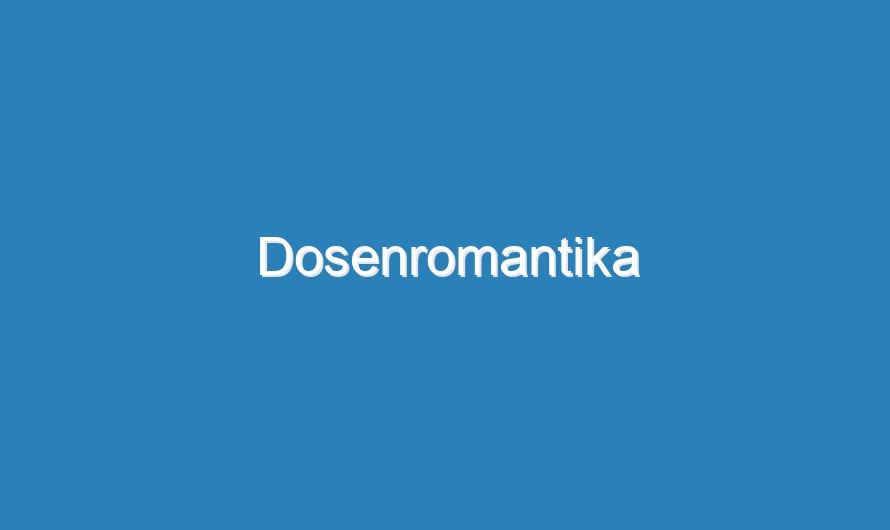Dosenromantika