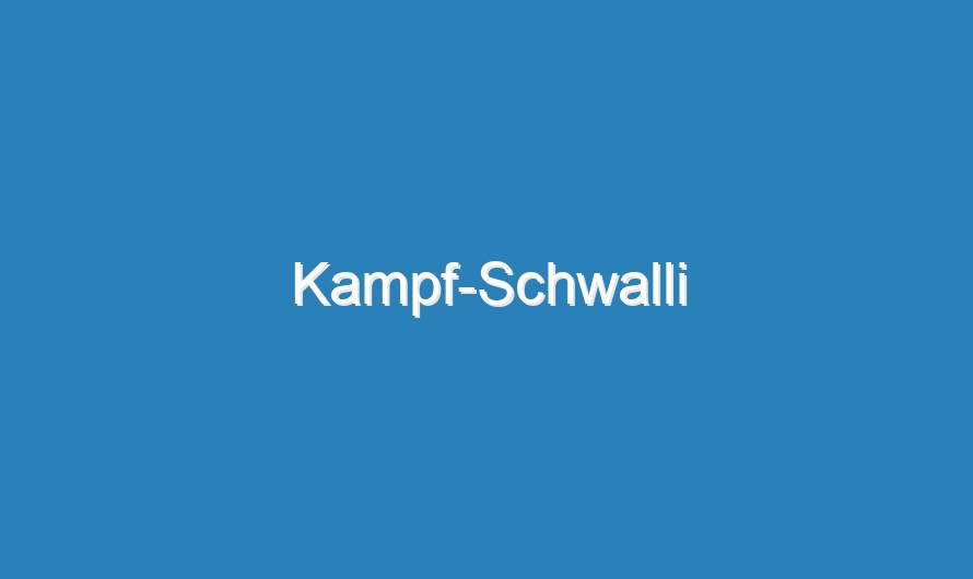 Kampf-Schwalli