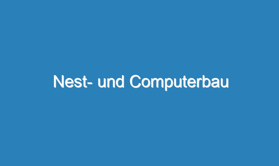 Nest- und Computerbau