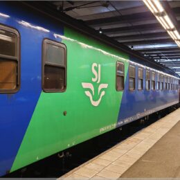 SJ im Bahnhof Stockholm