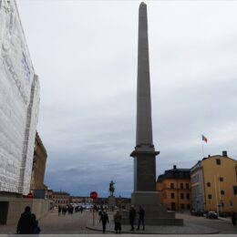 Obelisk am Slottsbacken