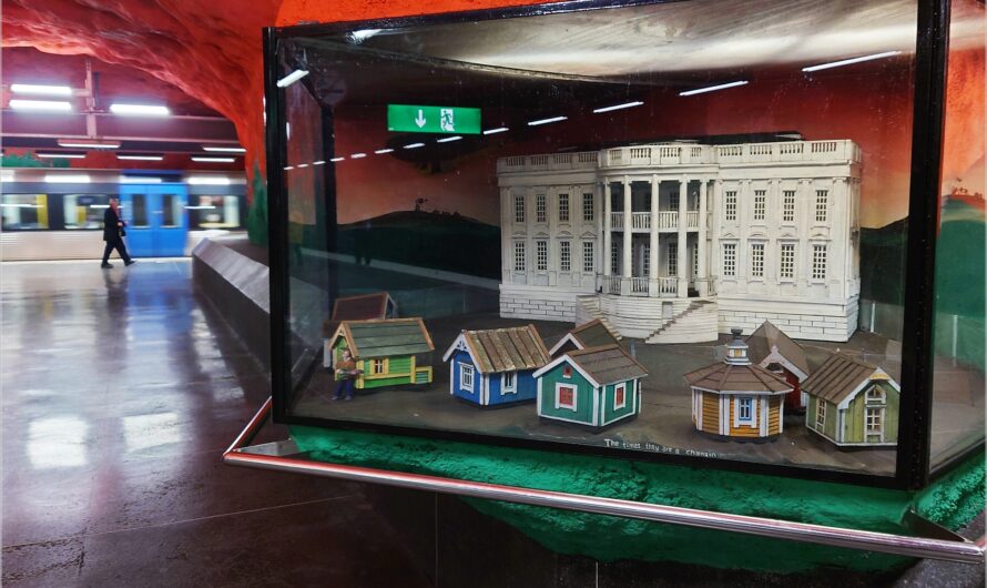 Schöne U-Bahnhöfe in Stockholm