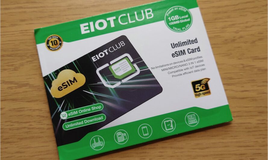 ausprobiert: physische eSIM von Eiotclub