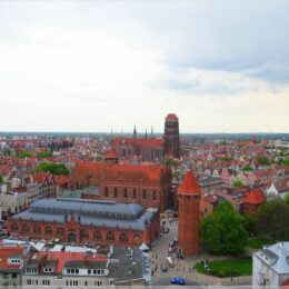 Blick zur St. Marienkirche