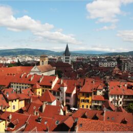 Blick von der Burg Annecy