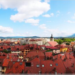Blick über Annecy