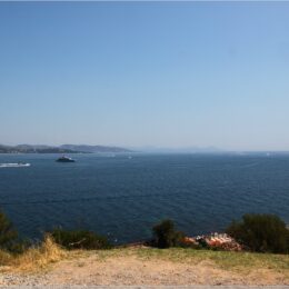 Blick zum Mittelmeer