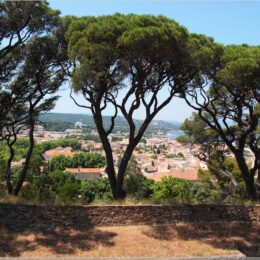 Blick von der Zitadelle von Saint-Tropez
