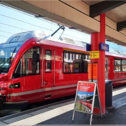 Bernina-Express in Tirano
