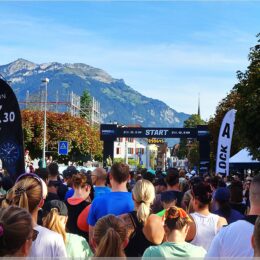 kurz vor dem Start