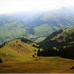 Blick nach Reichenbach im Kandertal