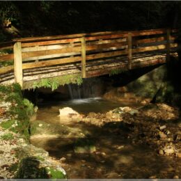 Wandern an der Verenaschlucht