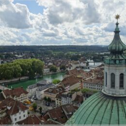 Blick von der St. Ursen-Kathedrale