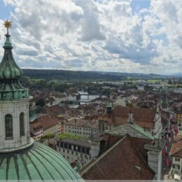 Blick von der St. Ursen-Kathedrale