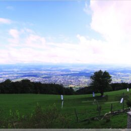 Solothurn Panorama vom Weissenstein